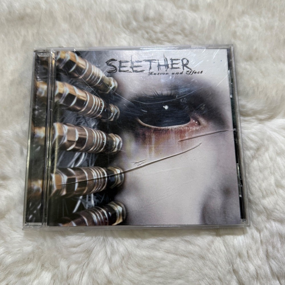 Seether Karma and Effect CD Standard Multi Alternative Metal Rock Remedy 2005